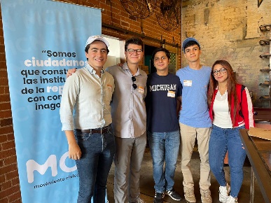 Fotografía de Participación en el segundo “encuentro de líderes” del Movimiento Nacional Ciudadano