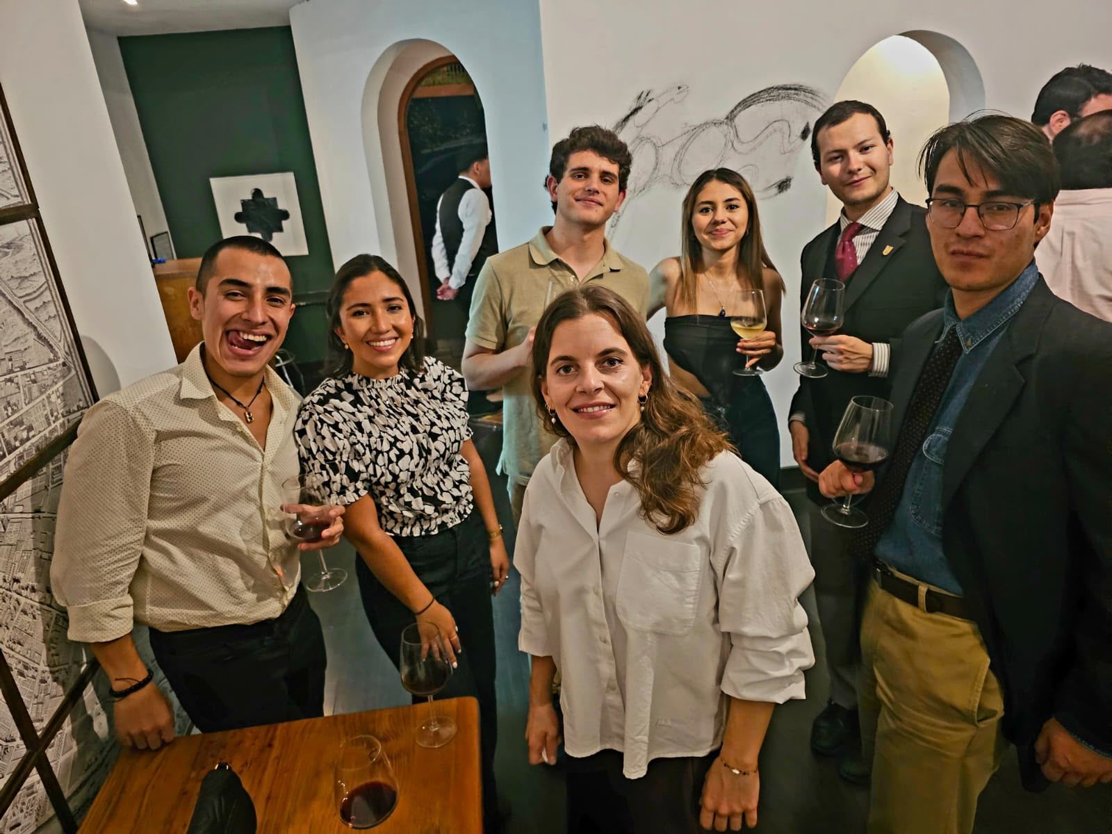 Encuentro social de los participantes del seminario sobre Robert Nozick