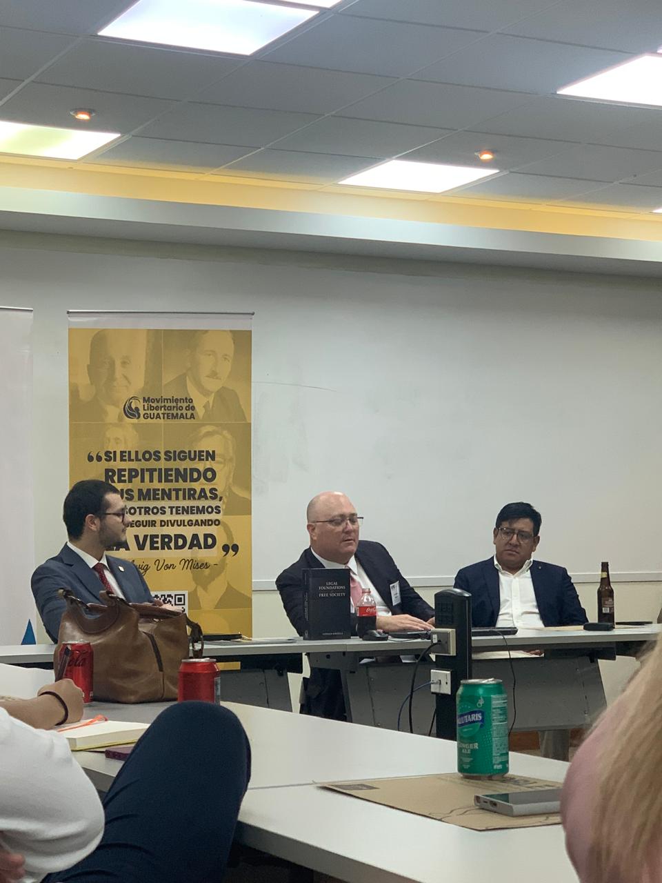 Stephan Kinsella en Guatemala